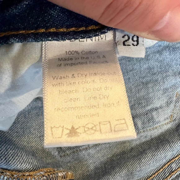 REVOLVE EB Denim Jeans Women Size 29 Made In USA 100% Cotton - Picture 6 of 16